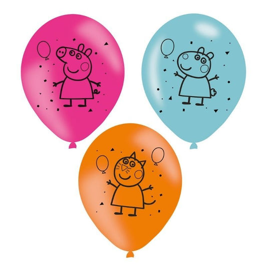 Balões Látex Porquinha Peppa
