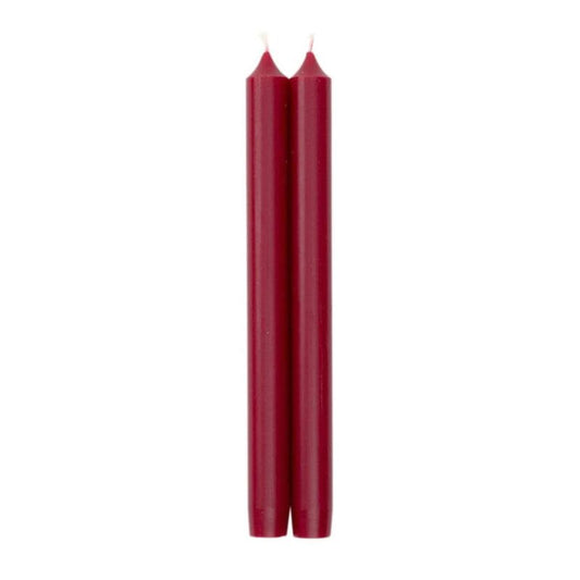 Velas de Mesa Vermelho Escuro