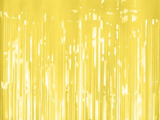 Cortina Amarelo Claro