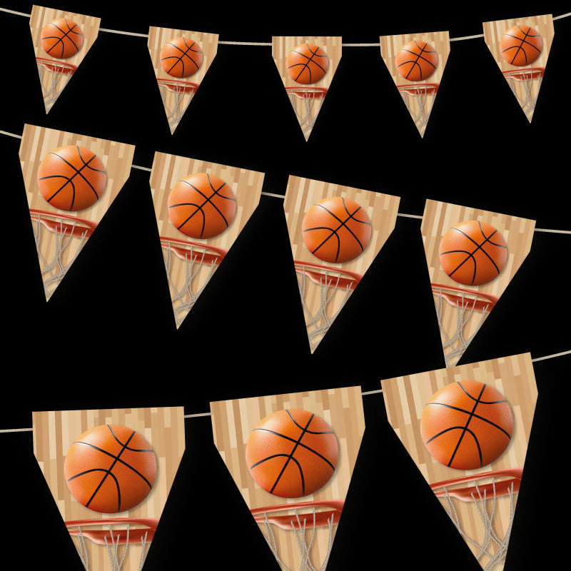 Bandeiras Decorativas Basquetebol