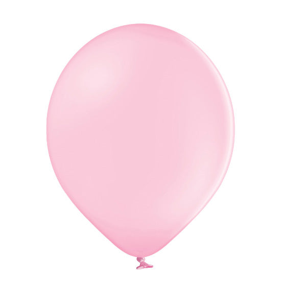 Balão Rosa Bebé c/ gás hélio 30cm