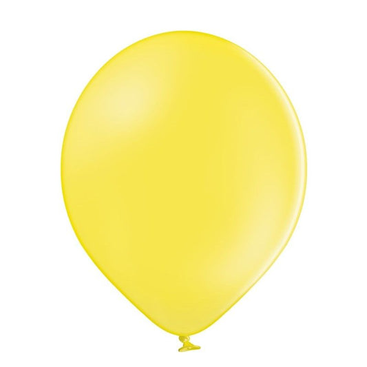 Balão Latex amarelo com gás...
