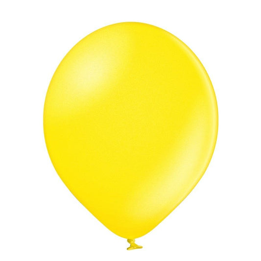 Balão Amarelo Pérola c/ gás...