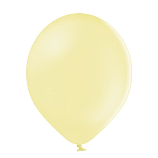 Balão Amarelo Pastel c/ gás...