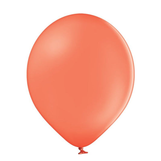 Balão Coral c/ gás hélio 30cm
