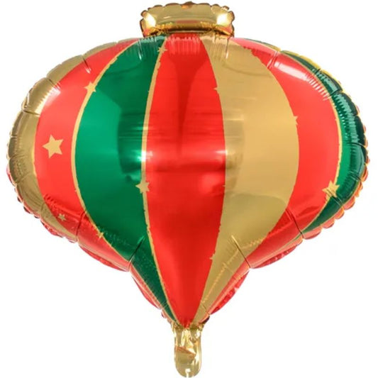 Balao Metalico Bola de Natal