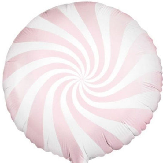 Balão metálico candy rosa b...