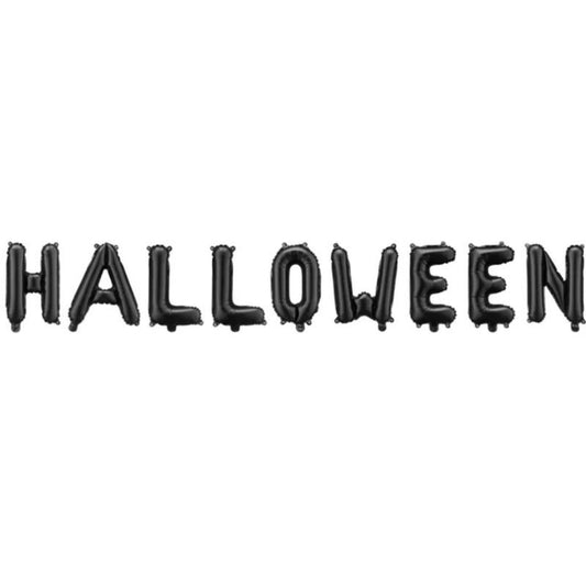 Balões pretos Halloween 280...