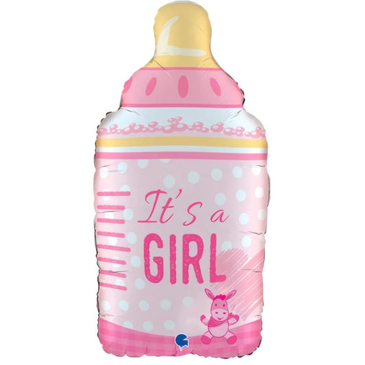 Balão Biberon It's a Girl 73cm