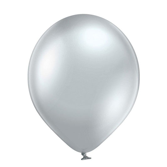 Balões Látex 30cm Silver Ch...