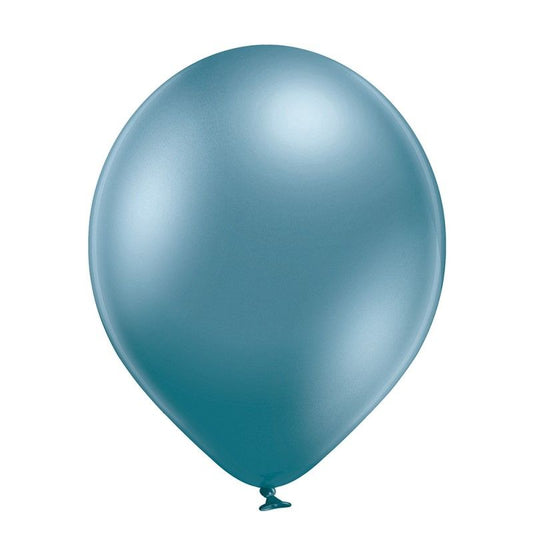 Balões Látex 30cm Azul Chro...