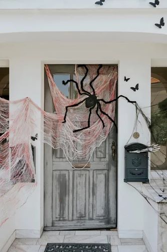 Decorativo pano Branco c/ Sangue