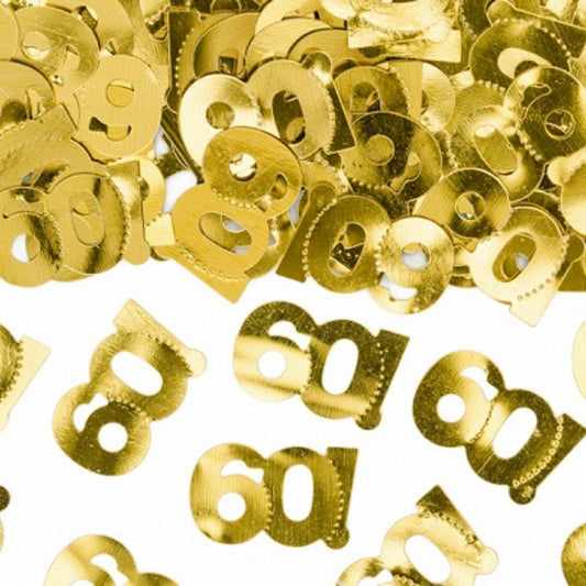 Confettis Dourados 60 Anos