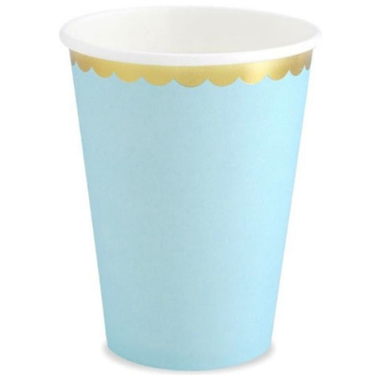 Copos Azul Pastel 220ml