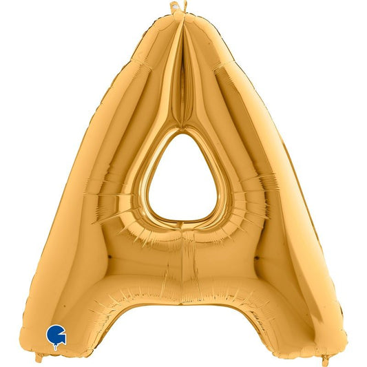 Balões Letras Douradas 102cm