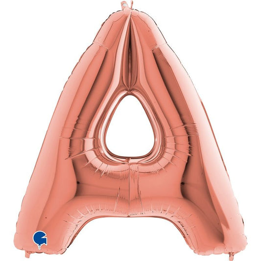 Balões Letras Rose Gold 102cm