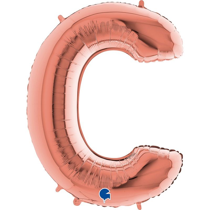 Balões Letras Rose Gold 102cm