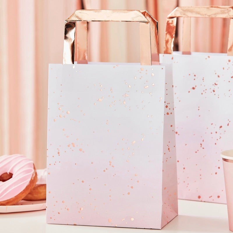 Sacos Rose Gold e Rosa