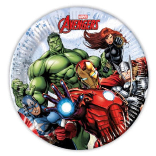 Pratos Avengers 20cm