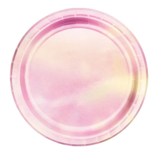 Pratos Iridescentes 18cm