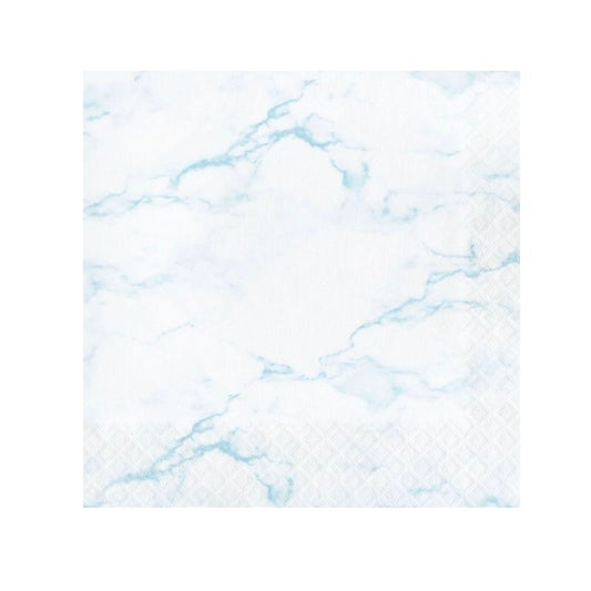 Guardanapos Azul Marbel C