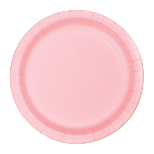 Pratos Rosa Bebé 23cm