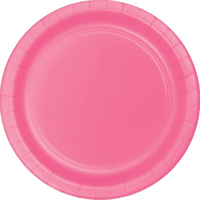 Pratos Rosa 23cm