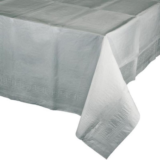 Toalha de Mesa Prateada