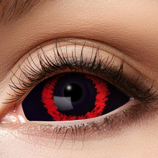 Lentes Sclera Red Demon
