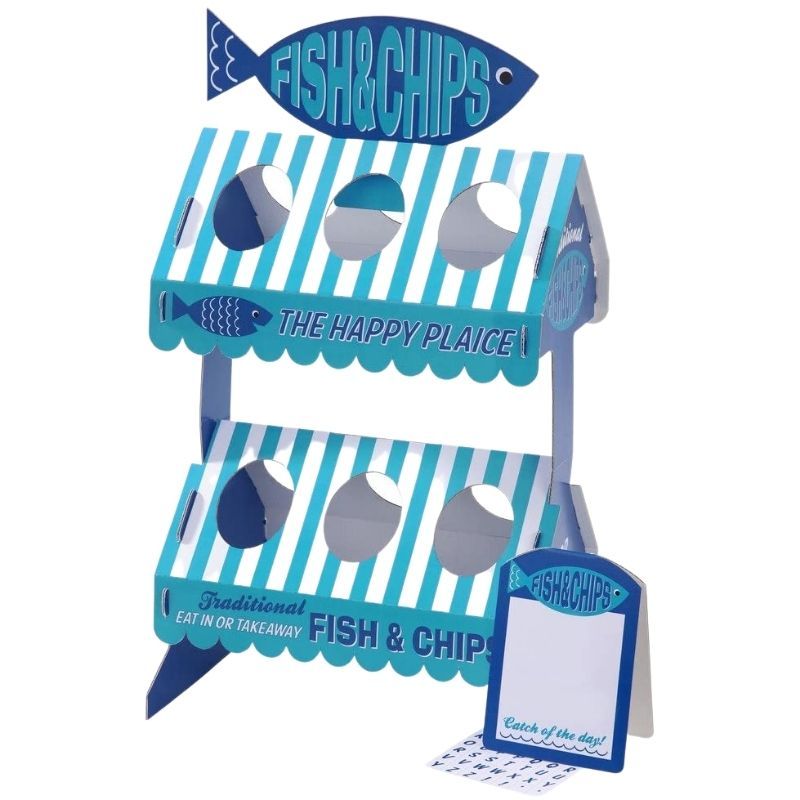 Expositor Fish and Chips Party Land