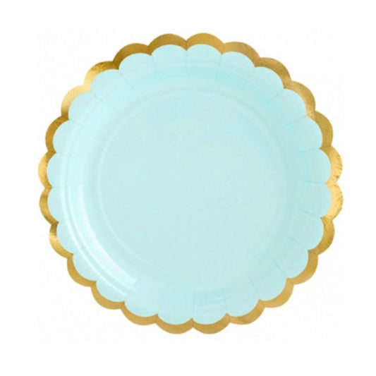 Pratos Menta Pastel 18cm