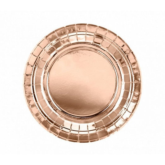 Pratos Rose Gold 18cm
