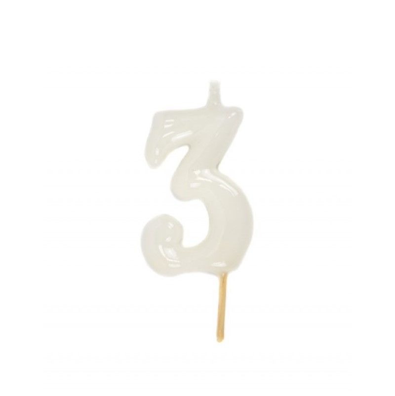 Vela Branca 5.5cm