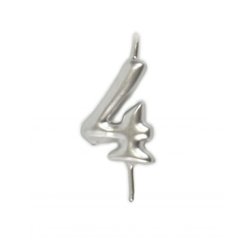 Vela Prateada 5.5cm