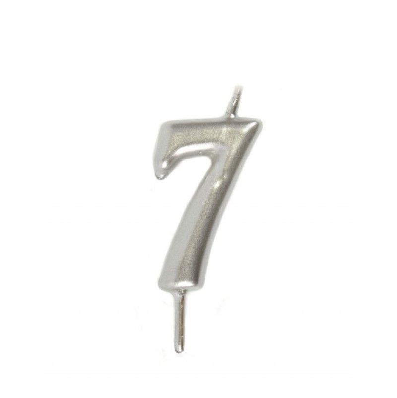 Vela Prateada 5.5cm