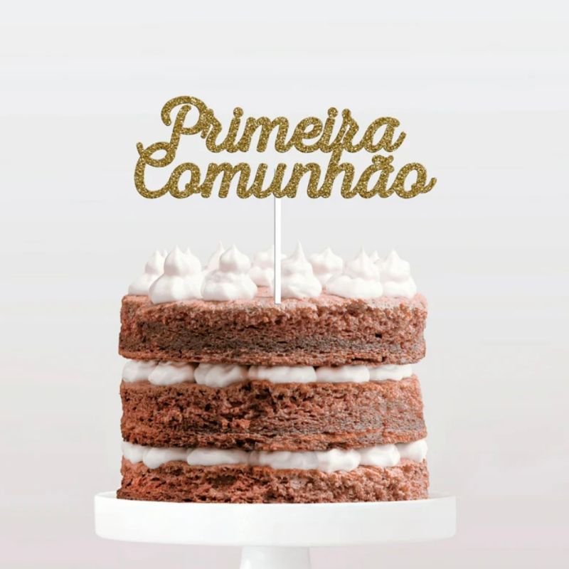 Topo bolo 1*comunhao - Party Land