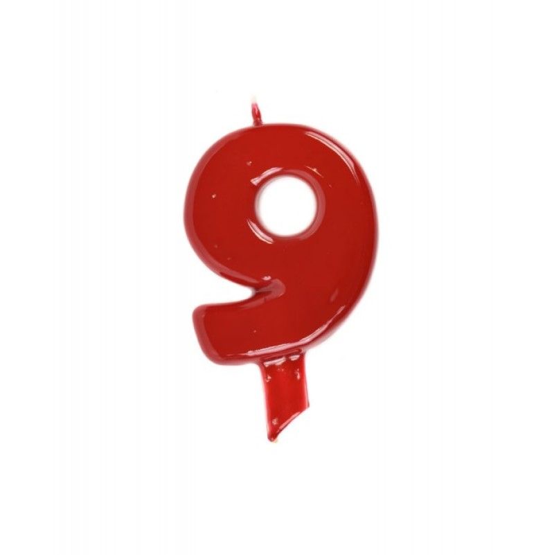 Vela Vermelho 9cm