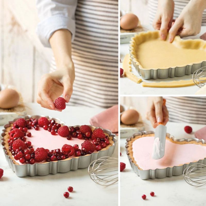Forma para tarte coração