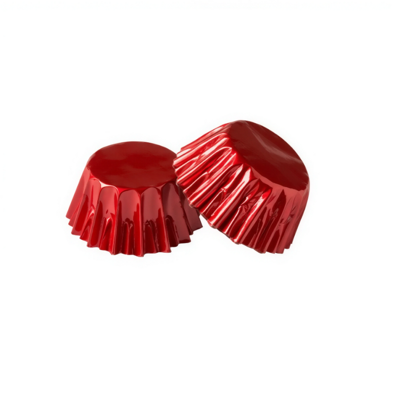 Forminhas Papel Vermelho 2,7cm