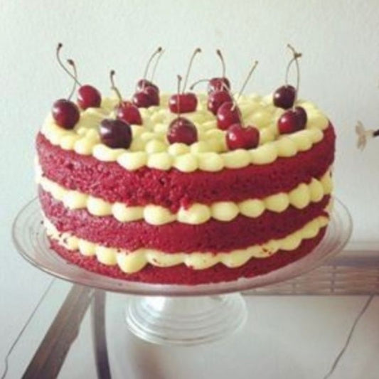 Cake Velvet Cereja