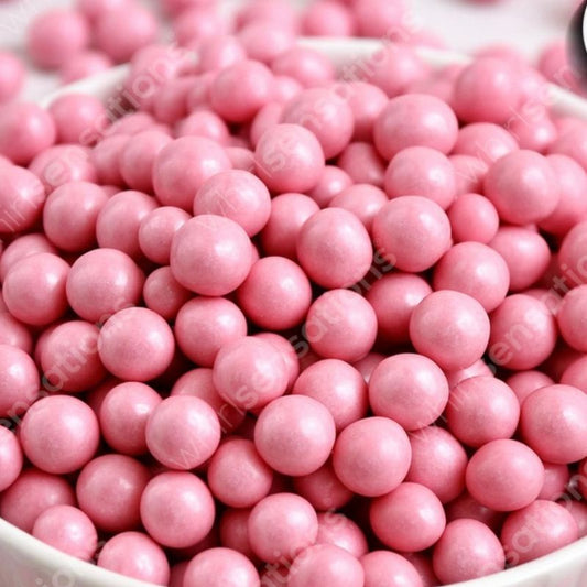 Pérolas Chocolate Rosa 65gr