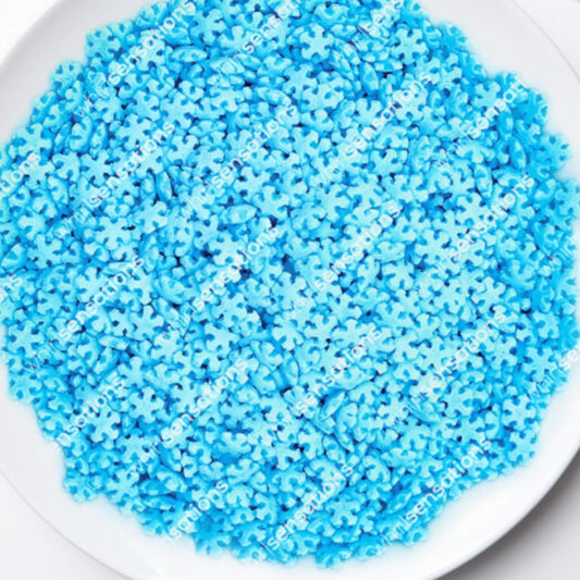 Flocos de Neve Mini Azul 55g