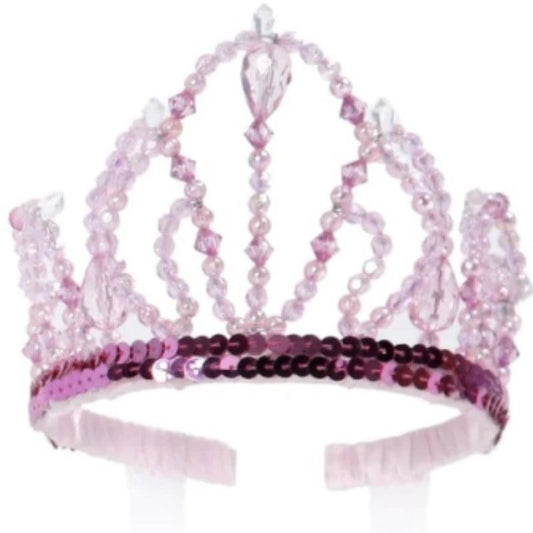 Tiara c/ Pedras Rosa
