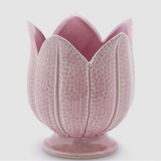 Jarra tulipa rosa 16cm