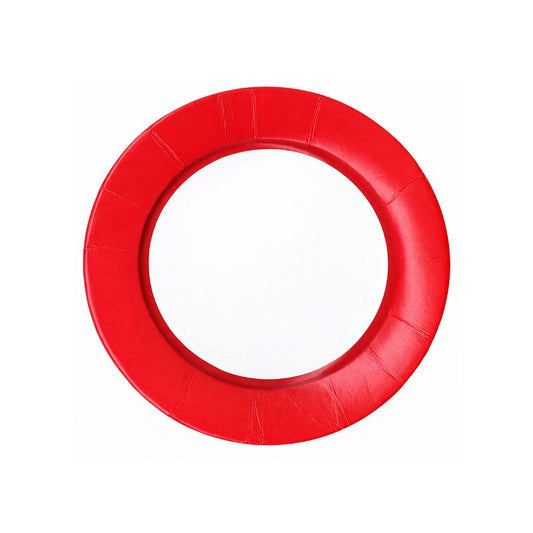 Pratos Vermelho Linen 20cm