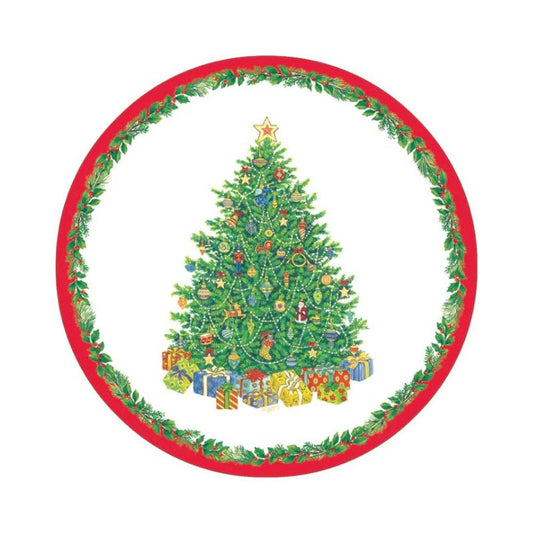 Pratos christmas tree 20cm