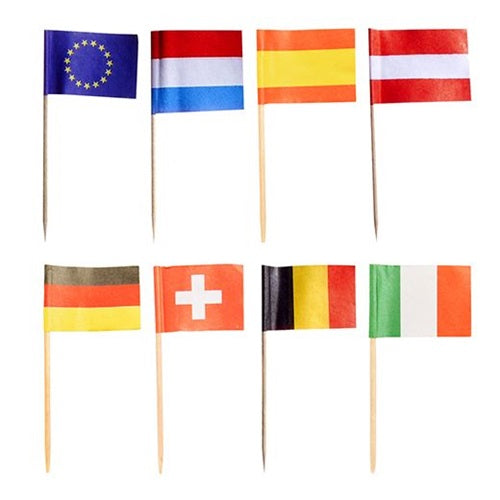 Palitos Festa Bandeiras Países