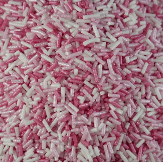 Granulado Rosa e Branco Bri...
