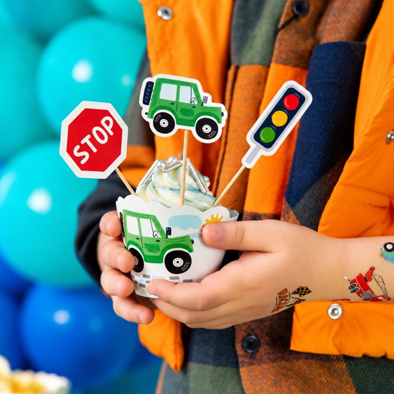 Toppers Transportes 8pcs