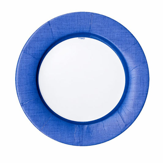 Pratos Azul Marinho linen 26cm